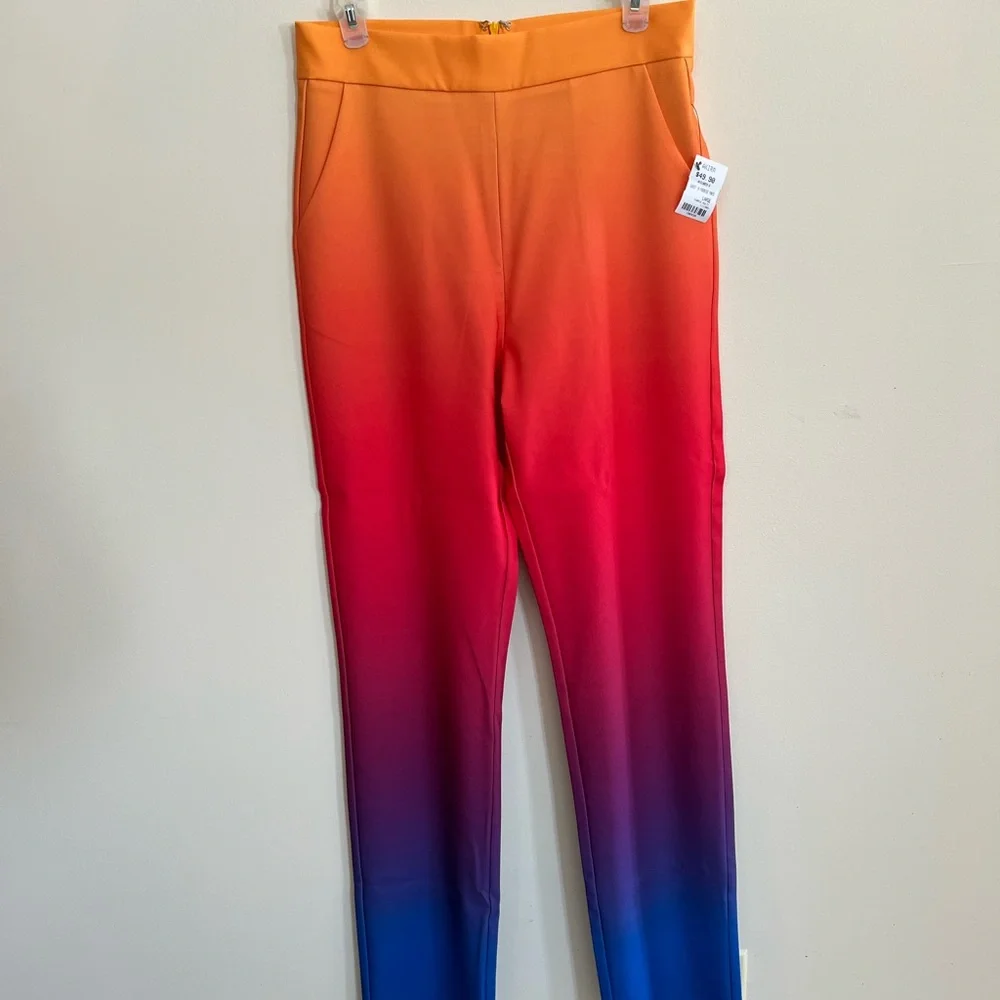 Akira Ombre Sunset Suit Jacket With Pants - Picture 9 of 9